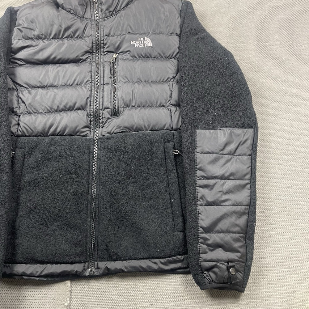 The North Face Denali 550 Fill Goose Down Puffer Jacket Womens Medium Black - Picture 4 of 13